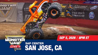 Monster Jam: San Jose - 3 (Full Event) | Sep. 5, 2026 | SAP Center