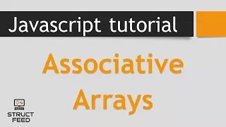 JavaScript Tutorial 6 - Associative Arrays