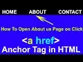 Download Lagu 14. How to link pages in HTML, Anchor Tag in HTML by cyber warriors