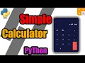 Build A Calculator With Python Tutorial GUI Tkinter