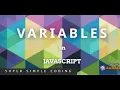 1 6 Variables in javascript