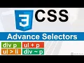 CSS Advance Selectors Combinator Selectors Web Development The Quick Code