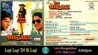 lagi lagi dil ki lagi lata udit abhijeet yeh dillagi 1994 hindi film song original weston cdrip