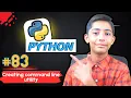 Creating command line utility in python Python Tutorial - Day