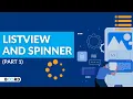 Android development Tutorial ListView in Android Studio Part 1 Board Infinity