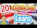 Download Lagu EXERCISE and LEARN | 20 Minutes of Educational Exercise Songs for Kids | Jack Hartmann