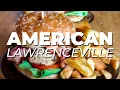 LAWRENCEVILLE most delicious AMERICAN RESTAURANTS Food Tour of Lawrenceville Georgia