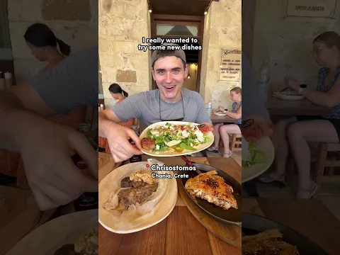 Everything I ate on my first day in Greece! 🇬🇷