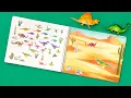 Epic Dinosaur Sticker Book Adventure 500 Stickers 12 Prehistoric Scenes