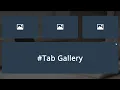 how to create a tabbed image gallery with CSS and JavaScript
