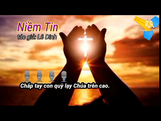 Karaoke Niềm Tin - tone nữ, sáng tác Lê Dinh