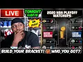WE LIVE PULLUP BUILD YOUR NBA PLAYOFF BRACKETS