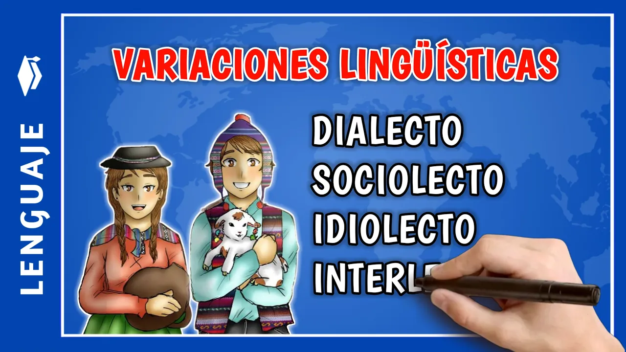 📘 Cuáles son las VARIACIONES LINGÜÍSTICAS | que es el dialecto, sociolecto, idiolecto, interlecto