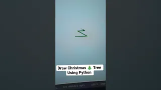 Draw a Christmas Tree with Python