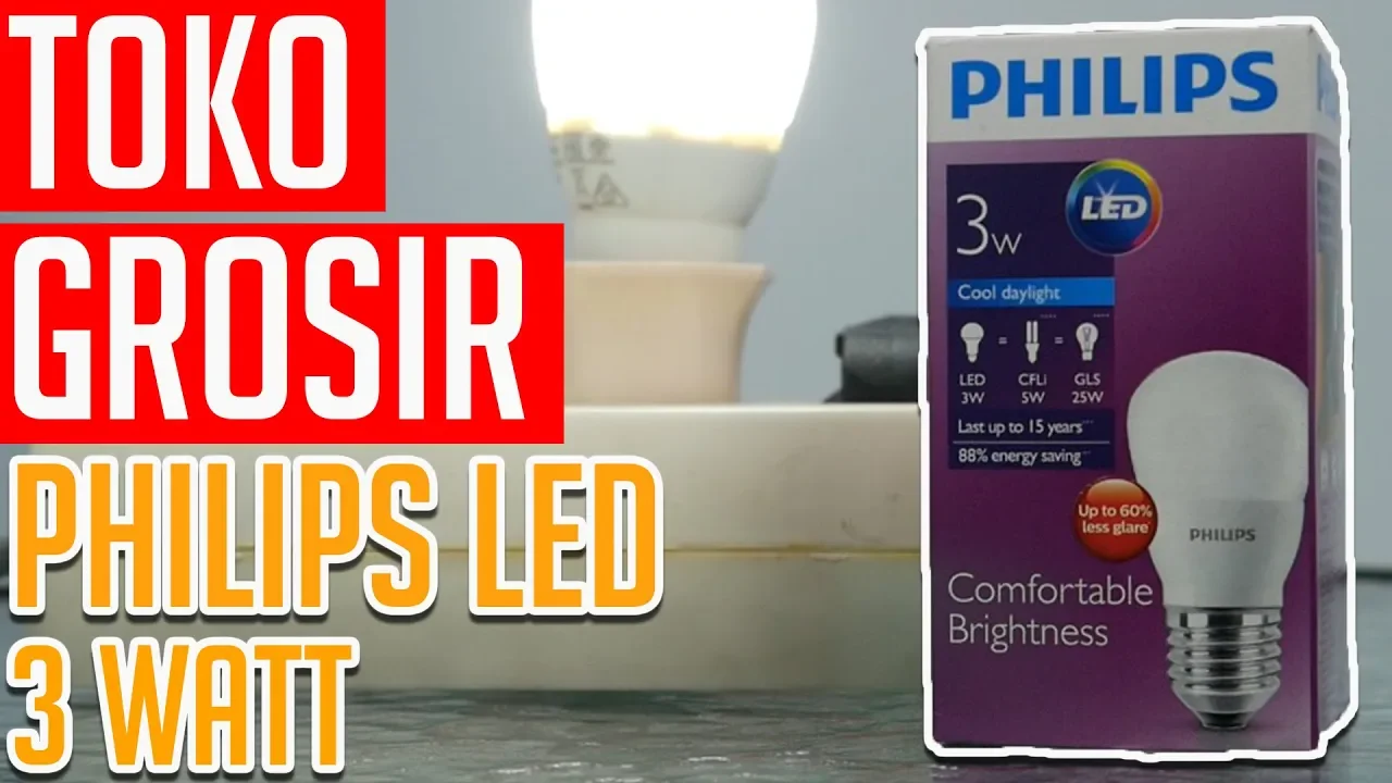 Beli Lampu LED Philips 4 pcs hanya 87 ribu