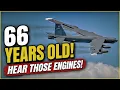 B-52 Stratofortress Arrival at CFB Cold Lake from Shreveport Flypast Landing Taxi