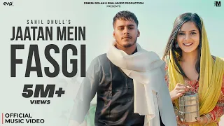 Jaatan Mein Fasgi Official Music Video Sahil Dhull Ft Pragati Haryanvi Song Real Music 