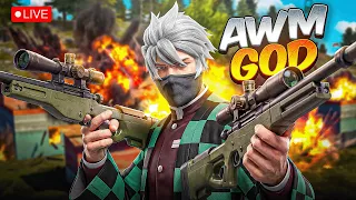 🔴 [GTK IS Live] AWM GAMEPLAY -Garena Free Fire!!