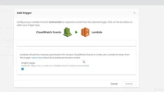 010 Calling an AWS Lambda function from other AWS Services