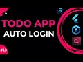 Auto Login Flutter Appwrite Todo App with Bloc