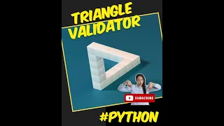 Triangle Validator program With The Help of Python himanshubaretha1
