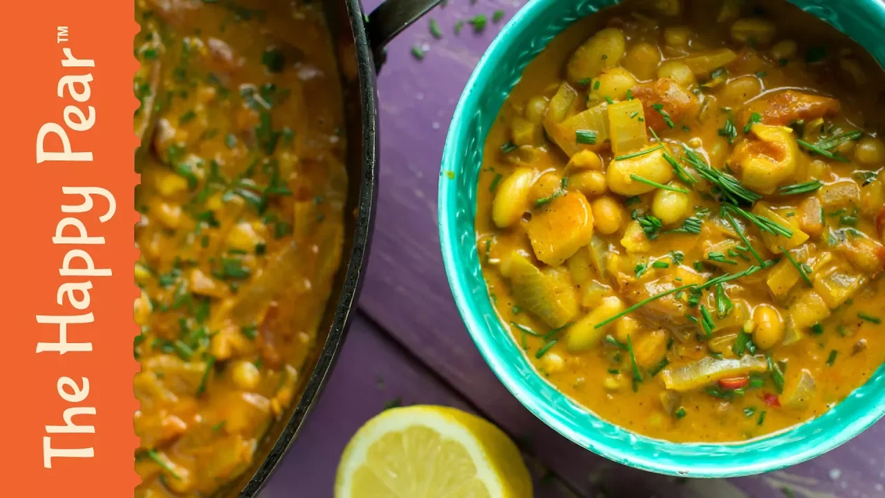 Easy Bean Curry   PERFECT STUDENT DINNER   THE HAPPY PEAR