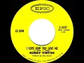 Download Lagu 1968 HITS ARCHIVE: I Love How You Love Me - Bobby Vinton (mono 45)
