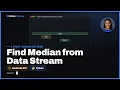 Find Median from Data Stream - LeetCode 295 Heap Scheduling Streaming Python