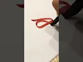 Download Lagu Huwa | Arabic Calligraphy Tutorial #shorts #artwork #howto