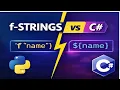 Python f-Strings vs C String Interpolation Clear Comparison
