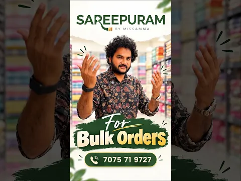 For Bulk Orders.... Please Reach us on 7075719727 #onlineshopping #offers #bulkshopping #giftsarees