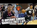 Is Anfernee Simons the Markelle Fultz of the 2018 Class FASTEST RISING Prospect in the Country