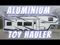 2022 ATC Game Changer 4023 Pro Series Toy Hauler 23 5 Garage One Owner Loaded