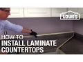 How to Install Laminate Countertops