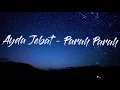 Download Lagu Ayda Jebat - Parah Parah [Lirik]