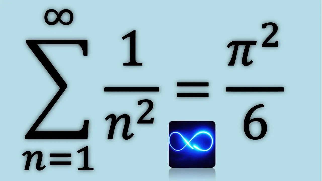 Problema de Basilea (Suma de los inversos de los cuadrados) - Euler EXPLICADA PASO A PASO MUY FÁCIL