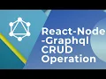 Grap L Node MongoDB React CRUD Operation with Apollo