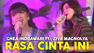 Download GHEA INDRAWARI Feat.  ZIVA MAGNOLYA - RASA CINTA INI [Live Konser Kebersamaan #DiRumahAja] MP3