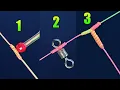 How to make T knot fishing || Fishing knots