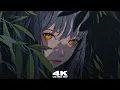 Gray haired 4K In Dark Leaves Live Wallpaper Screensaver
