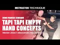Download Lagu EMPTY HAND TAPI-TAPI DRILL and CONCEPTS in Filipino Martial Arts | FMA School | Arnis | Eskrima