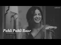 Pahli Pahli Baar Mohabbat ( Slowed Reverb ) 90s Song| LoFi747|