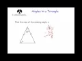 Angles in a Triangle