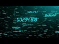 4K Code hacker glitch Numbers looped background Free background Loop Techno background loop