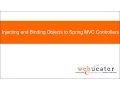 Injecting and Binding Objects to Spring C Controllers