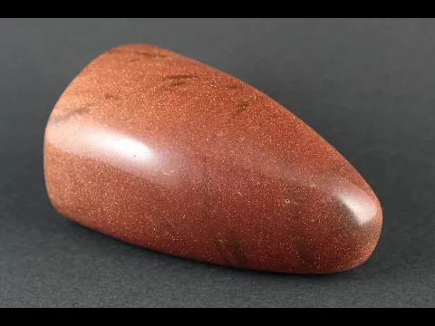 茶金石 (ゴールドストーン) 磨き 251g｜天然石 通販 キラリ石