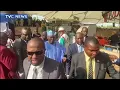 Moment Atiku Abubakar Arrives Venue Of PDP Presidential Primary