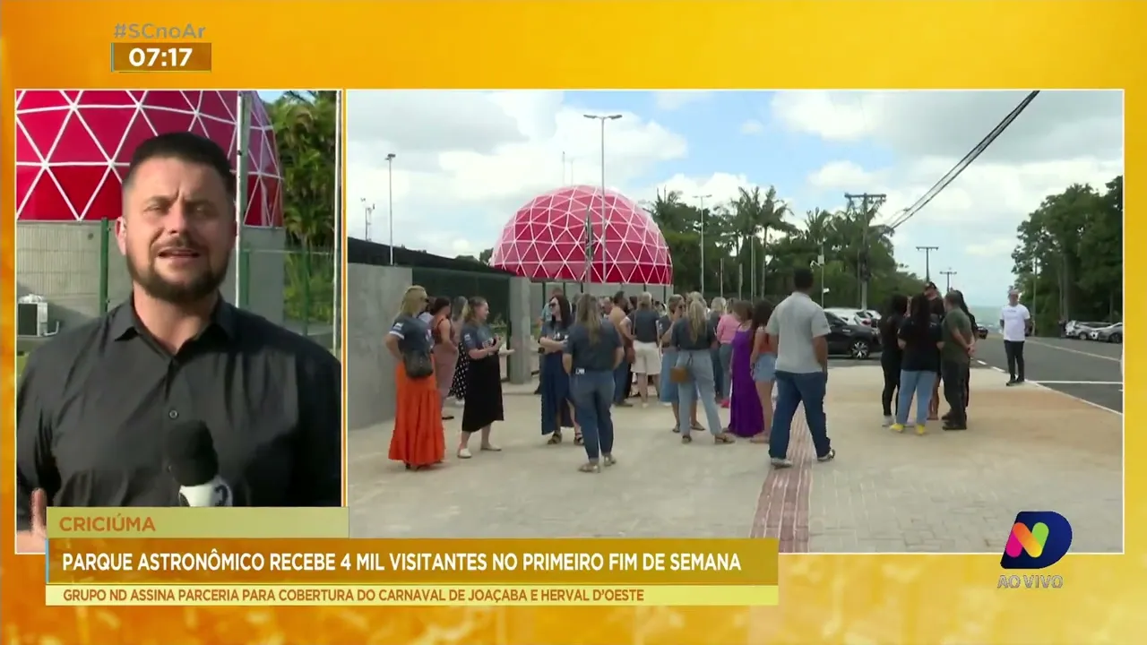 Criciúma inaugura Parque Astronômico no último fim de semana