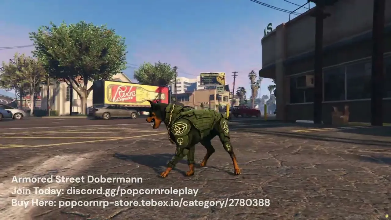 Armored Street Dobermann