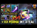 Download Lagu +113 Perma INT Steal MID Silencer | Witch Blade + Moon Shard Build Vs. Crazy Nuke Damage Tinker DOTA